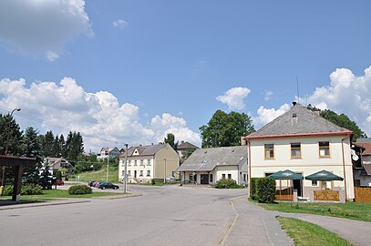 Centre de Horní Čermná.