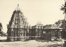 The main temple in 1897