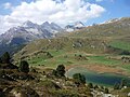 Lai da Vons von Osten gegen das Alperschällihorn