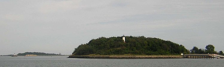 From the west, 2009; Nixes Mate daybeacon is visible to the left