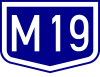 M19 expressway shield
