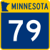 Trunk Highway 79 marker