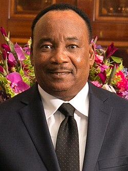 Mahamadou Issoufou vuonna 2014.