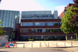 View from Bellhouse. Manchester Metropolitan University Business School.png