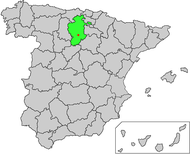 Covarrubias (Burgos): situs