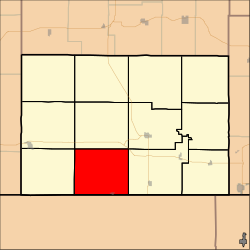 Vị trí trong Quận Chautauqua, Kansas