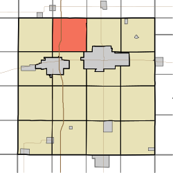Map highlighting Lincoln Township, Cerro Gordo County, Iowa.svg