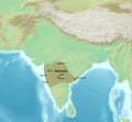 Map of the Bahmani Sultanate at its Height