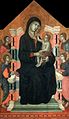 Maestro di Badia a Isola, Madonna con il Bambino e quattro angeli, 1315 circa