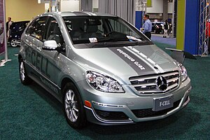 Mercedes-Benz F-Cell (Hydrogen fuel cell-power...