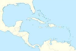 国民宮殿 (ドミニカ共和国)の位置（中央アメリカ内）