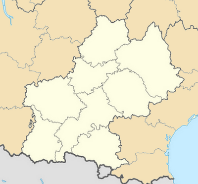 Location map France Midi-Pyrénées