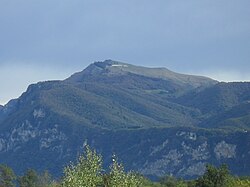 Il monte dal versante italiano