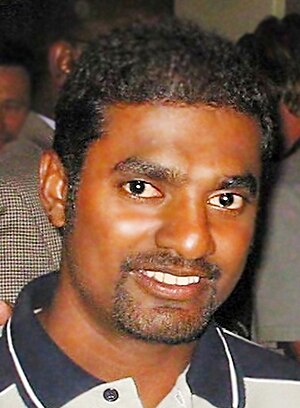 Photograph of Muralithran taken in 2004