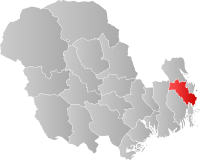 Localisation de Tønsberg