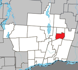 Location within Papineau RCM.