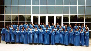 English: The Northwestern High School Gospel Choir
