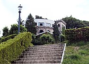 O antigo restaurante “El Castillo”, hoxe derrubado.