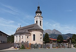 Kyrka i Oberndorf in Tirol