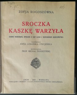 Okładka lub karta tytułowa