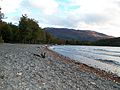 Vista del llac Roca