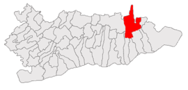 Location in Călărași County