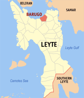 Barugo na Leyte Coordenadas : 11°19'N, 124°44'E