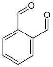 Skeletal formula of O-phthaldehyde