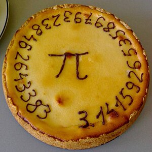 English: Pi Pie, created at Delft University o...