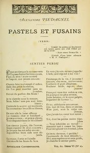 Alexandre Piedagnel, Pastels et Fusains, 1888 ?    