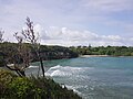 Plage de Anse à Jacques vue de la pointe du Petit-Havre.