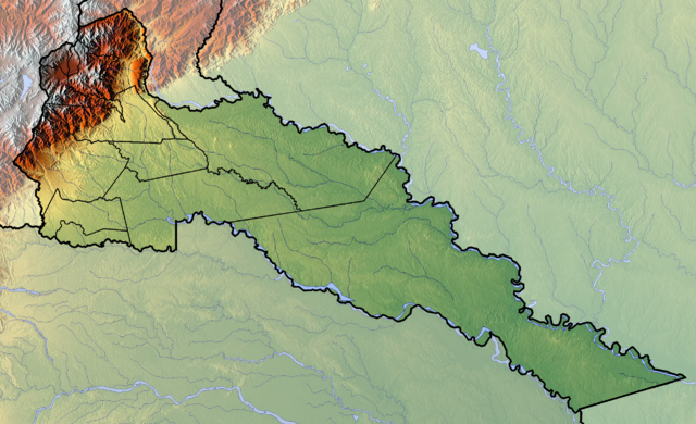 普图马约省地形图