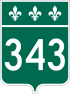 Route 343 shield