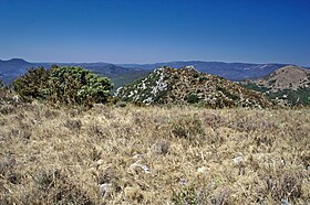 Vue du Ranc de Banes depuis la montagne des Cagnasses.