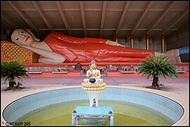 Patung Buddha Baring di Kelantan.