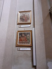 Santuàriu de Vâsùrda (Garésce), internu, III e IV tàppa da morte de Gesù