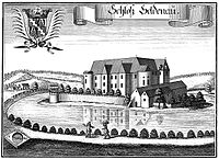 Водният дворец Зьолденау (1723 г.)