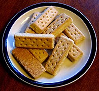 Shortbread fingers.