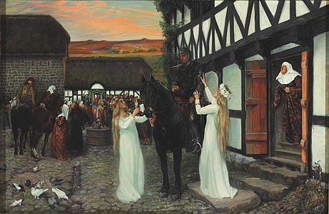 Ebbe Skammelsøn in the Wedding Yard (from a folk song)