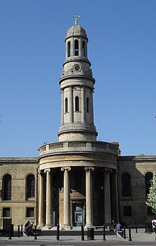 Церковь Святой Марии, Брайанстон-сквер, Лондон (код IoE 207691) .JPG