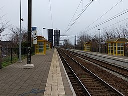 Järnvägsstationen i Kapelle-op-den-Bos år 2017