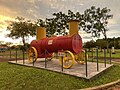 Steam Boiler on display