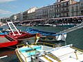 Barques de joutes à Sète en 2005