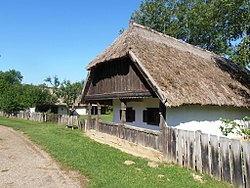 Csökölyi parasztház a szennai skanzenben