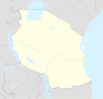 Victoria på en karta över Tanzania