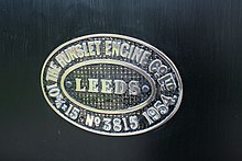 Hunslet Engine Co. Ltd., Leeds. 10 3 4 