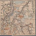 Mapa d'Úglitx i la rodalia el 1858