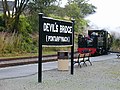 Станция Девилс-Бридж, или Понтарвинах, в Кередигионе, расположенная на исторической железной дороге долины Рейдола (24 октября 2006 — 20 ноября 2006)