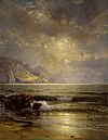 Уильям Трост Ричардс - Морской пейзаж - 75.359 - Museum of Fine Arts.jpg