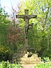 Spätgotisches Friedhofskreuz auf dem Hauptfriedhof Hochheimer Höhe in Worms